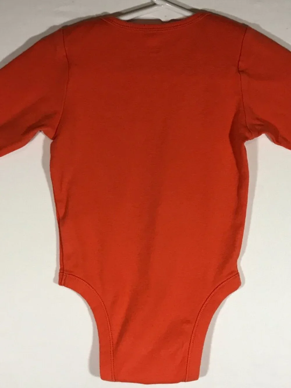 Old Navy Baby's 12-18M Orange Long Sleeve One Piece